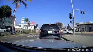 Cop is SPEEDING on PCH.  No  Lights or Sirens,  NO PROBLEM!