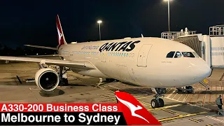 Qantas A330-200 BUSINESS CLASS on Australia's Busiest Route