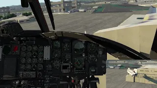 X-Plane 11.55, X-Trident CH47-D Training Flight, KFSO to KHAF