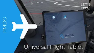 🔵Машинный перевод описания к Universal Flight Tablet от PMDG.(Универсальный летный планшет PMDG)