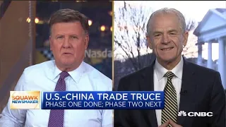 Watch CNBC's full interview with President Donald Trump's trade advisor Peter Navarro