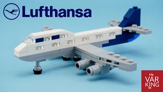 LEGO Tutorial Boeing 747 Lufthansa livery