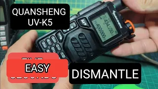 QUANSHENG UV-K5 EASY DISMANTLE No Screws