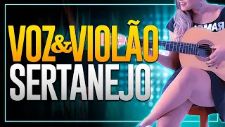 Sertanejo Voz E Violão - Acústico Sertanejo: As Melhores Versões Voz E Violão