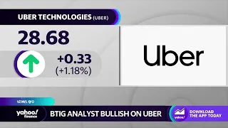 Uber stock rises following bullish note from BTIG analyst