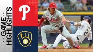 Phillies vs. Brewers Game Highlights (9/2/23) | MLB Highlights