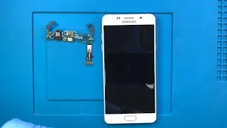 Samsung Galaxy A5 2016 Charging Socket and Microphone Replacement | SM-510F