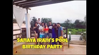 Sanaya Irani's Pool birthday Party with Mohit Sehgal, Barun Sobti, Akshay Dogra, Ridhi, Raqesh