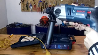 Hand drill Bosch GSB 18-2 RE 06011A2190 Unboxing