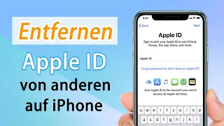 Apple ID Entfernen ohne Passwort, 💪so tut man! –Auf Deutsch(2023)|iOS15