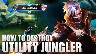 HOW TO DESTROY UTILITY JUNGLER USING GRANGER | SOLO