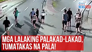 Mga lalaking palakad-lakad, tumatakas na pala! | GMA Integrated Newsfeed