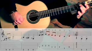 MALAGUENA - Easy Arrangement with (partial TAB) - Fingerstyle Guitar