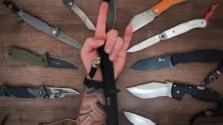 Моя коллекция ножей и её история!