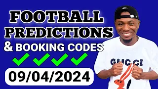 FOOTBALL PREDICTIONS TODAY 9/04/2024 SOCCER PREDICTIONS TODAY | BETTING TIPS , #footballpredictions