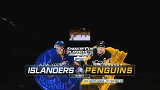 2021 Stanley Cup Playoffs, East Division First Round: Penguins vs. NY Islanders (Game 1, 5/16/2021)