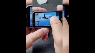 playing pubg mobile on world smallest phone #shorts #viral