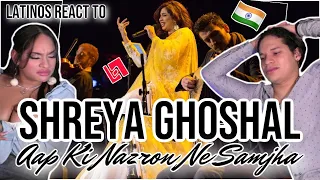 Latinos react to Shreya Goshal Live at Berklee 😲🎻