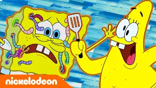 SpongeBob | Najśmieszniejsze momenty 10. sezonu – 50 minut SpongeBoba! | Nickelodeon Polska