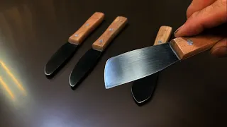 コーキングヘラの作り方~親父のオリジナル曲で　　How to make a caulking spatula    코킹 헤라 만드는 법