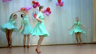 Танец Славянская полька #upskirt,#dance