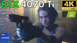 🔴 LIVE | Resident Evil 3: RTX 4070 Ti + i9 13900K | 4K | Ultra Settings Ray Tracing