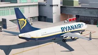 Stunning Boeing 737 Takeoff At Dublin Airport | X-Plane 11