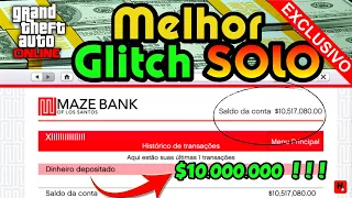 *1 BILHÃO SOLO* 🤑GTA 5 Online🤑 Melhor Glitch de dinheiro do GTA 5 Online Muito Fácil, Rápido e Solo