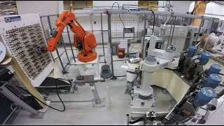 Automatic cable harness assembly