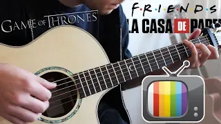 7 TV SERIES Songs to play on Guitar (FINGERSTYLE)