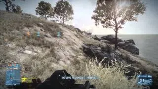 Battlefield 3 Online Gameplay:  T90 Destruction on Kharg Island Conquest