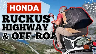 Honda Ruckus Highway / Off-Road Adventure in Remote Canada!