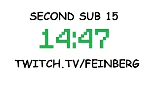 [14:47] my 2nd sub 15 :)