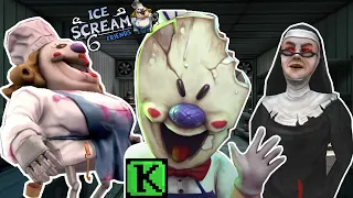 Ice Scream 6 Full Gameplay || Ice Scream 6 Friends Charlie || Ice Scream 6 Secret Ending