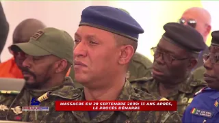 🔴 Procès du massacres du 28 septembre 2009: Charles wright, ministre de la justice et garde des scea