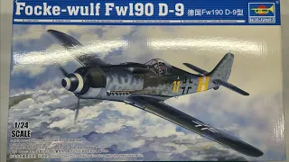 Trumpeter Focke-Wulf Fw190 D-9 1/24 Scale Model Aircraft