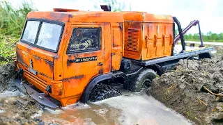 RC Car Sand Storm, Water SPA and MUD OFF Road - Cross RC MC8-A KAMAZ 8x8