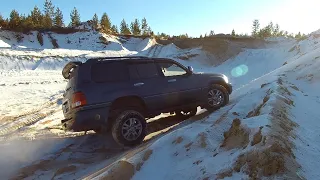 НЕУДАЧНЫЙ OffRoad. Лексус сломался. Lexus LX470, Jeep Grand Cherokee, Toyota Carib