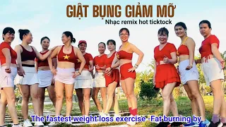 AEROBIC,Giật Bụng,Giảm Eo || HLV Mai Hằng || The fastest weight loss exercise - fat burning by ,10"