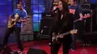 ALANIS MORISSETTE - HANDS CLEAN (live NBC:2002)