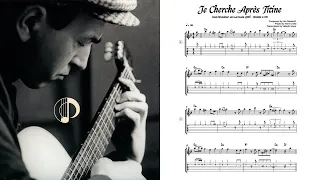 Henri Crolla - Je Cherche Après Titine - Guitar Transcription