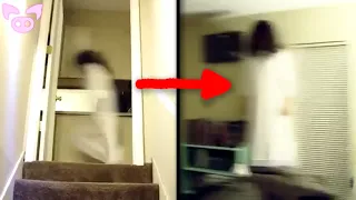 Man Films Freaky Ghost Lady at Home Plus Other Scary Videos