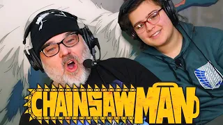 Father and Daughter REACT to Chainsaw Man, Ep 11
