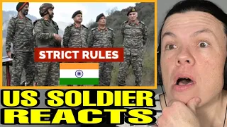 SHOCKING Rules Followed In Indian Army!! (US Soldier Reacts)