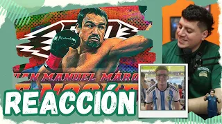 🇦🇷 [REACCIÓN] ►Las #5 Mejores PELEAS de Box de 🥊JUAN MANUEL MARQUEZ🥊 | con Cunco y Alfi