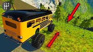 BeamNG Drive Cars Crazy Jumps and Crashes Live - Random Vehicles Total Destruction | TADZIROSS