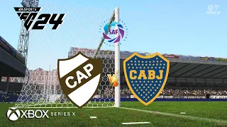 EA FC 24 - Platense vs Boca Juniors | Liga Argentina 2024 | NextGen [4K-60]