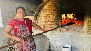 😲CALENTANDO un Horno de LEÑA y LADRILLO / Así Lo HACEMOS en el CAMPO