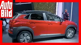 Hyundai Kona Elektro (Genf 2018) Sitzprobe/Details/Erklärung