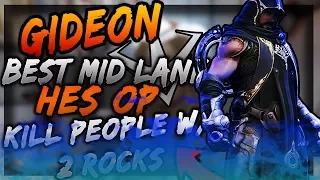 Paragon v42 GIDEON BEST MID LANER| CRAZY STRONG| 2 ROCKS CAN KILL|TEAMFIGHTS ARE EASY TRIPLES KILLS